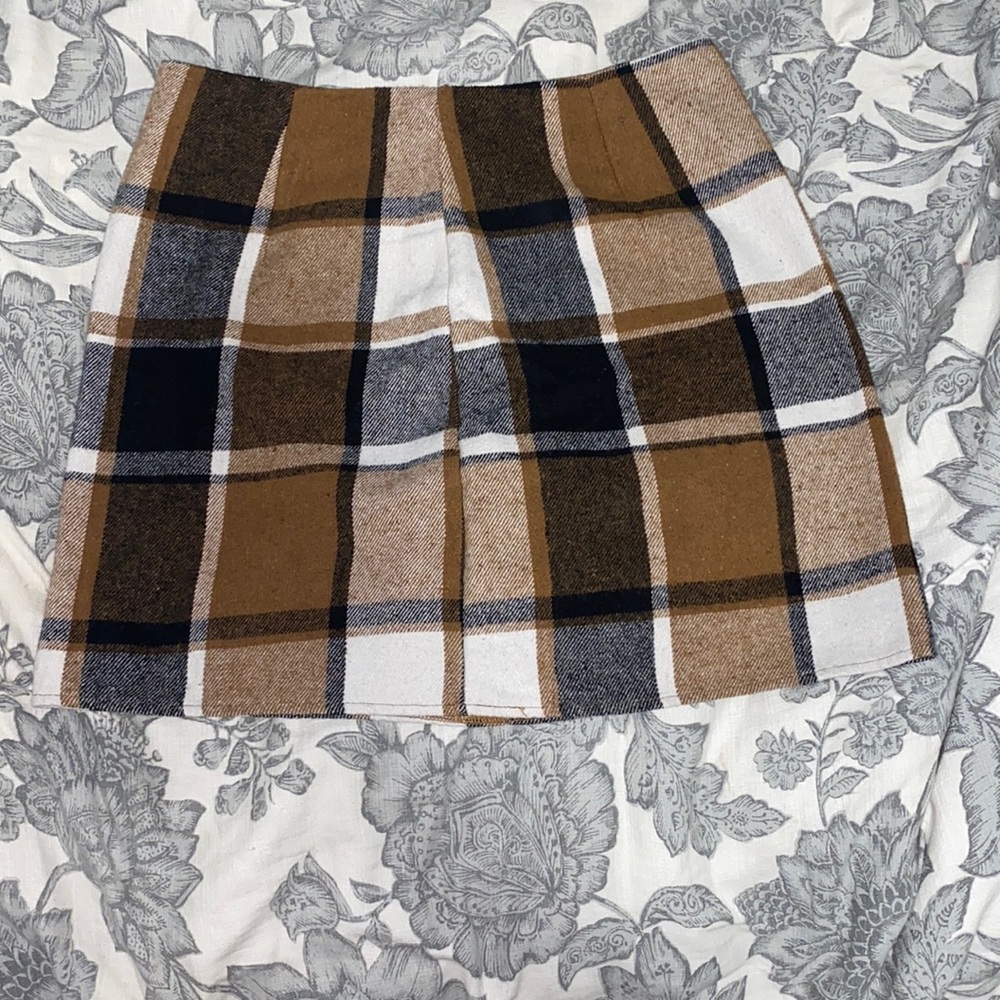 Plaid Woman’s Skirt.